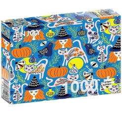 Enjoy Enchanted Cats Puzzle 1000pcs