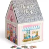 Galison Joy Laforme Flower Shop Puzzle 500pcs in a House Shaped Box