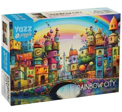 Yazz Puzzle Rainbow City Puzzle 1000pcs